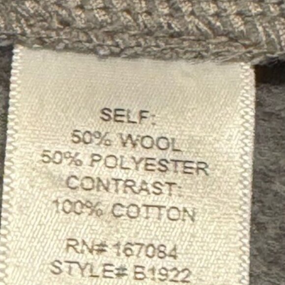 Tuckernuck NEW Gray Odelie Cape Relaxed Fit Wide Sleeve Mid-Length Jacket M/L - Picture 11 of 12